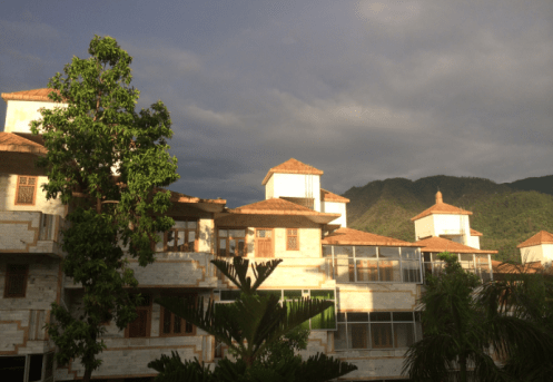rishikesh sunset monsoon